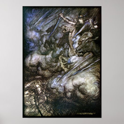 ワルキューレの乗り物 ポスター (正面)