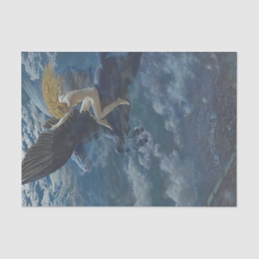 ワルキューレは翼のある馬ドリーム・イディルに乗る 薄葉紙 (正面)