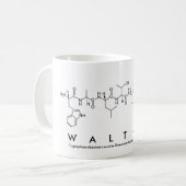 ワルサーペプチド名mug コーヒーマグカップ (正面左)
