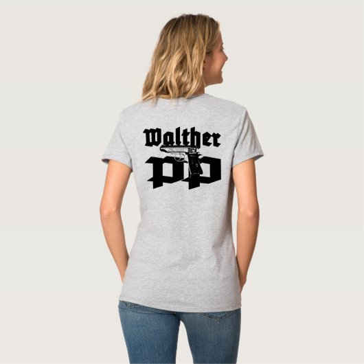 ワルサーPP Tシャツ (裏面フル)