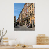 ワルシャワの居心地の良い旧市街 ポスター (キッチン)