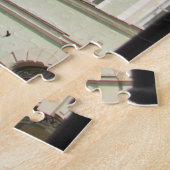 ワルシャワの教会と像、ポーランド1014-pc ジグソーパズル (側面)