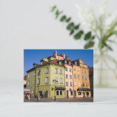 ワルシャワの旧市庁舎 ポストカード (スタンド正面)