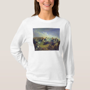 ワルシャワの近くで攻撃している監視ユサール Tシャツ
