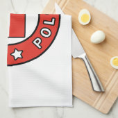 ワルシャワポルスカ キッチンタオル (四つ折り)