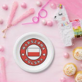 ワルシャワポルスカ ペーパープレート (パーティー)