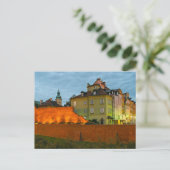 ワルシャワポーランドシティウォール ポストカード (スタンド正面)