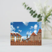 ワルシャワポーランドシティウォール ポストカード (スタンド正面)