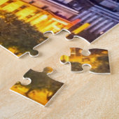 ワルシャワポーランドナイトスカイラインワルシャワスパイア ジグソーパズル (側面)