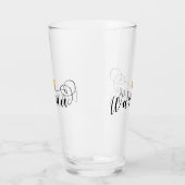 ワルシャワ州旗ハート，ワルシャワ，ポーランド タンブラーグラス (左)