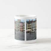ワルシャワ旧市街ポーランド写真 コーヒーマグカップ (中央)