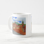 ワルシャワ旧市街 コーヒーマグカップ (正面左)