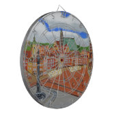 ワルシャワ旧市街 ダーツボード (正面左)