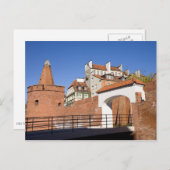 ワルシャワ旧市街 ポストカード (正面/裏面)