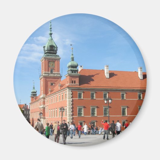 ワルシャワ王室のの城 マグネット (正面)