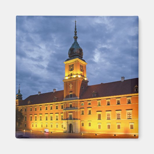 ワルシャワ王室の城 マグネット (正面)