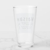 ワルシャワ緯度（経度） タンブラーグラス (裏面)