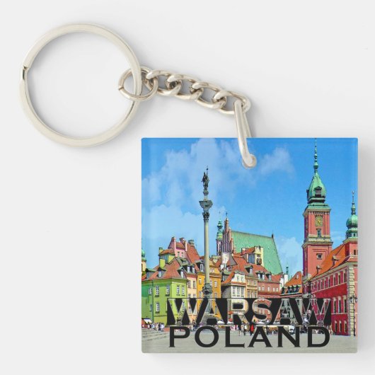 ワルシャワ キーホルダー (正面)