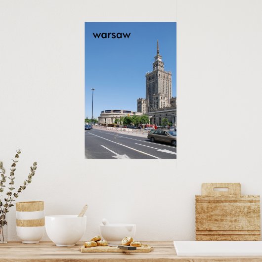 ワルシャワ ポスター (キッチン)