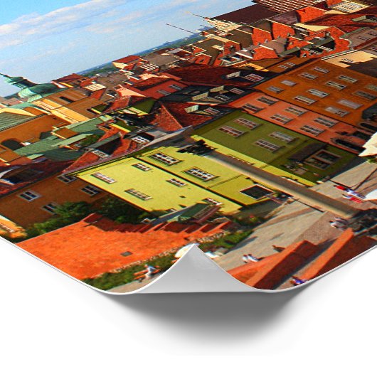 ワルシャワ ポスター (角)