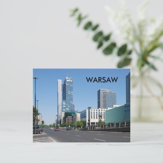 ワルシャワ ポストカード (スタンド正面)