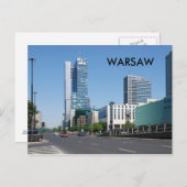 ワルシャワ ポストカード (正面/裏面)