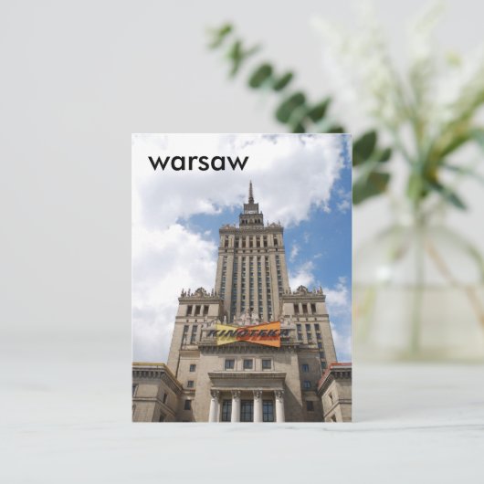 ワルシャワ ポストカード (スタンド正面)