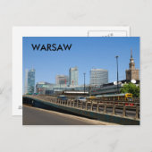 ワルシャワ ポストカード (正面/裏面)