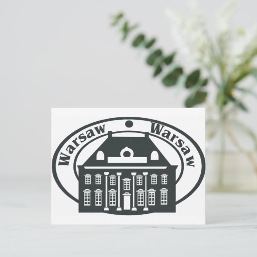 ワルシャワ ポストカード (スタンド正面)