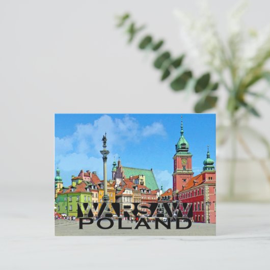 ワルシャワ ポストカード (スタンド正面)