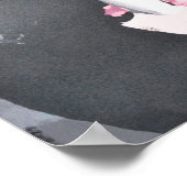 ワルシャワ・ポーランド動物園ヒッポ1967ポスターを訪問 ポスター (角)