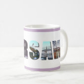 ワルシャワ・ポーランド・シティ旅行写真 コーヒーマグカップ (正面右)