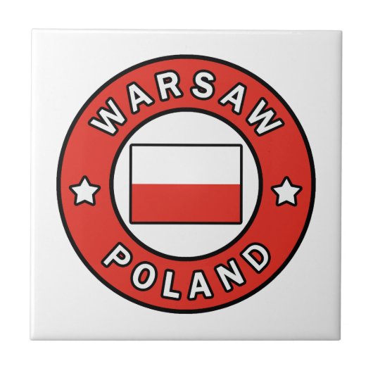 ワルシャワ・ポーランド タイル (正面)