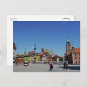 ワルシャワ（ポーランド） ポストカード (正面/裏面)