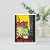 ワルシャワ – ポーランド ポストカード (スタンド正面)