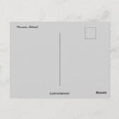 ワルシャワ・ポーランド ポストカード (裏面)