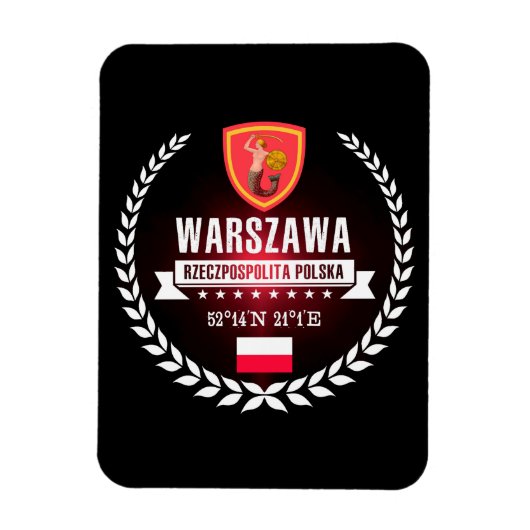 ワルシャワ マグネット (縦)