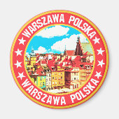 ワルシャワ マグネット (正面)