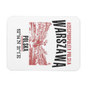 ワルシャワ マグネット (横)