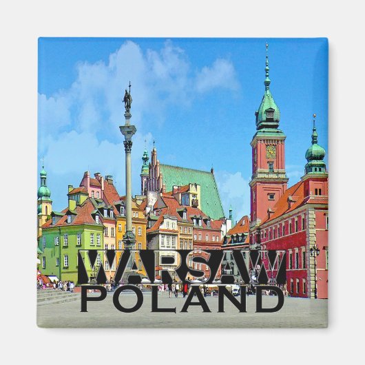 ワルシャワ マグネット (正面)