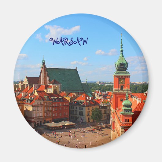 ワルシャワ マグネット (正面)