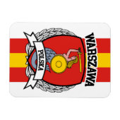 ワルシャワ マグネット (横)