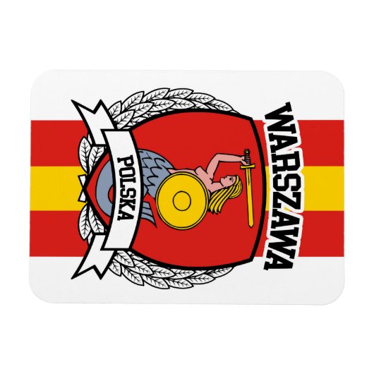 ワルシャワ マグネット (横)