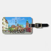 ワルシャワ ラゲッジタグ (正面横)