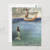 ワルシャワ – 恋と憧れ ポストカード (正面/裏面)