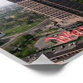 ワルシャワ – 貿易塔 – ポーランド –  ポスター (角)