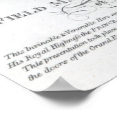 ワルシュタットの元帥王子ブラッチャー ポスター (角)