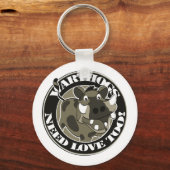 ワルソグ愛 キーホルダー (正面)