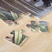 ワルソークbyルイ・サージェント,ヴィンテージ野生動物 ジグソーパズル (側面)