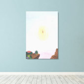 ワルターカラー幻想的な世界すばらしい童話 キャンバスプリント (インサイチュ (ウッドフロア))